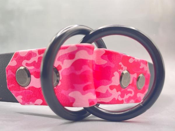 Zugstopphalsband doppelter Umschlag ; 25 mm ; 48 cm