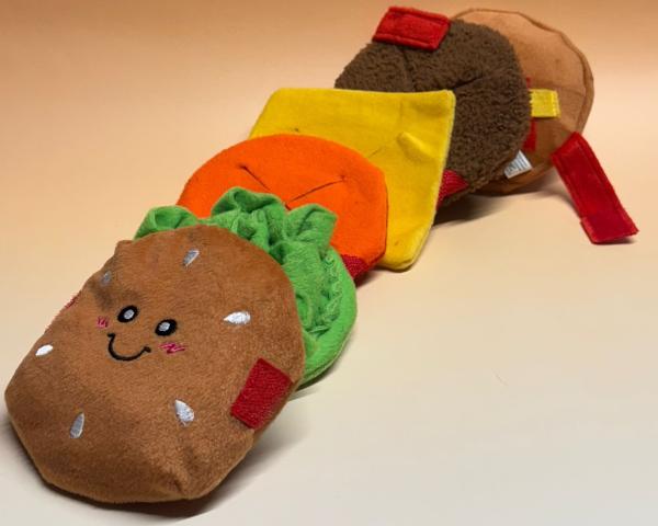 Cheeseburger ZippyPaws Snufflerz Stacks Schnüffelspielzeug