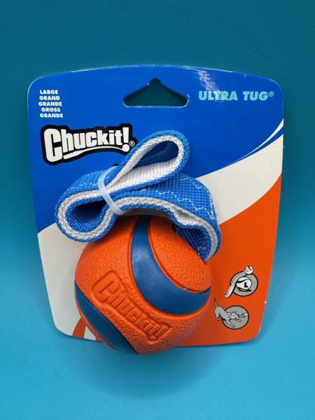 Chuckit Ultra Tug L mit 7,5cm Ball Zerrspielzeug