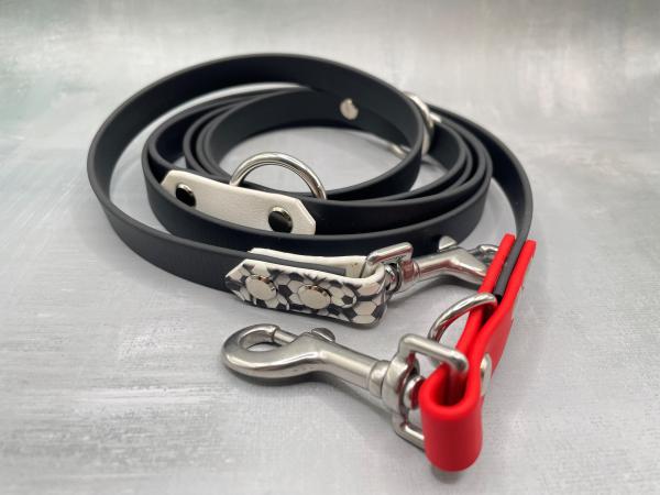 Führleine zweifarbig 3-fach verstellbar ; 16 mm ; 200 cm