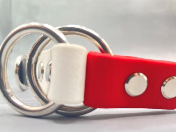 Zugstopphalsband doppelter Umschlag ; 19 mm ; 50 cm