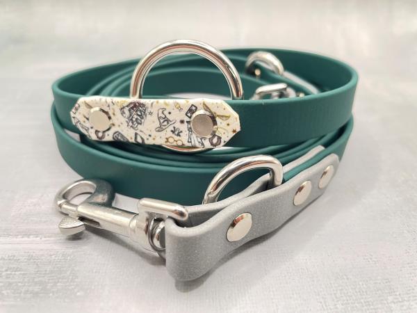 Führleine zweifarbig 3-fach verstellbar ; 16 mm ; 200 cm