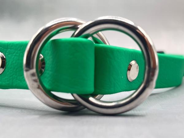 Zugstopphalsband verstellbar mit Schnalle ; 16 mm ; 38-44 cm