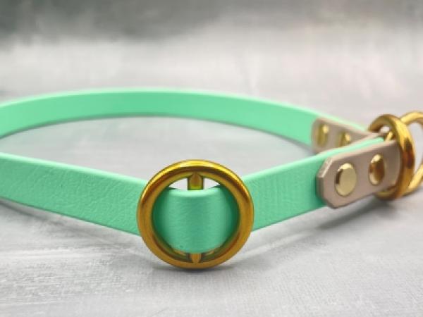 Zugstopphalsband doppelter Umschlag ; 16 mm ; 48 cm