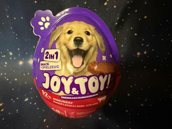 Joy & Toy für den Hund - Geschmacksrichtung Rind