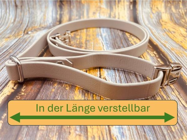 Gassigürtel, längenverstellbar mit Klickschnalle 16 mm