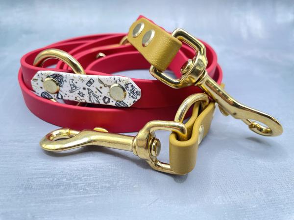 Führleine zweifarbig 3-fach verstellbar ; 16 mm ; 200 cm