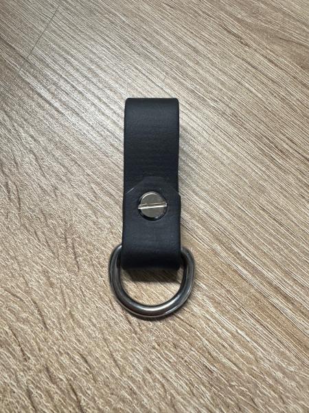 Schlaufe Schwarz 19mm Edelstahl D-Ring 20mm