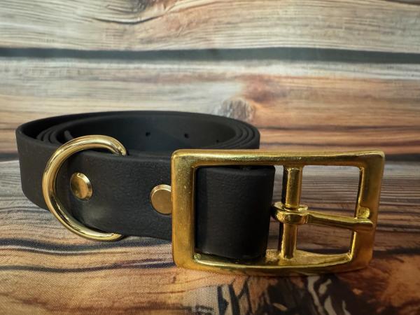 Gassigürtel mit Leiterschnalle; 25 mm breit; 115 cm lang ( Bundweite 111 - 119 cm )