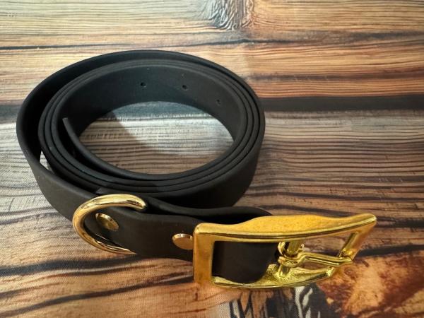 Gassigürtel mit Leiterschnalle; 25 mm breit; 115 cm lang ( Bundweite 111 - 119 cm )