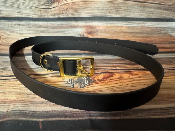 Gassigürtel mit Leiterschnalle; 25 mm breit; 115 cm lang ( Bundweite 111 - 119 cm )