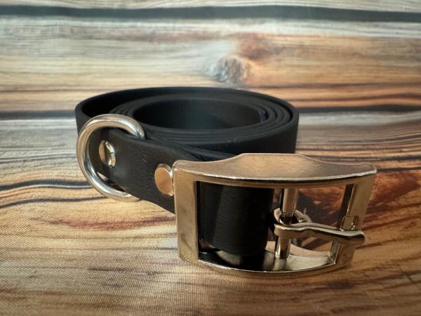 Gassigürtel mit Leiterschnalle; 19 mm breit; 95 cm lang ( Bundweite 91 - 99 cm )