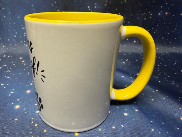 Trinktasse Frauchens Trinknapf gelb ( 325 ml )