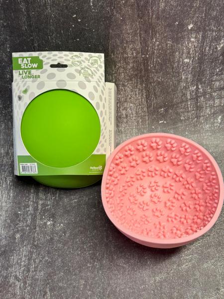 Eat Slow Live Longer Schleckmatte Wackelschüssel