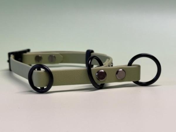 Zugstopphalsband verstellbar mit Schnalle 13 mm