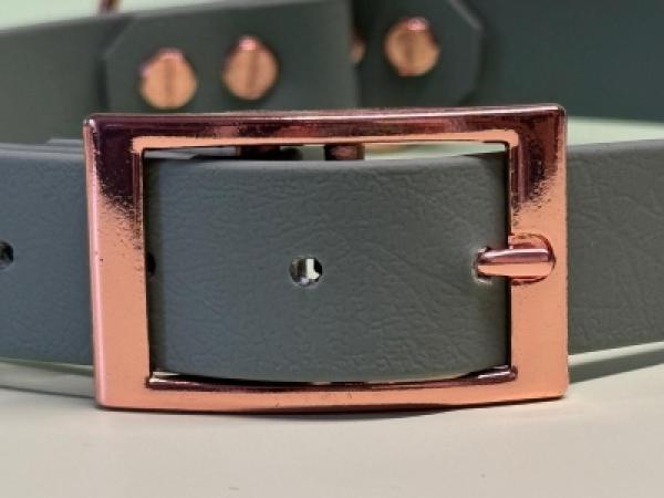 Zugstopphalsband verstellbar mit Schnalle 25 mm