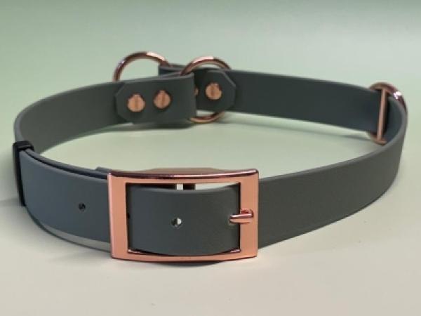 Zugstopphalsband verstellbar mit Schnalle 25 mm