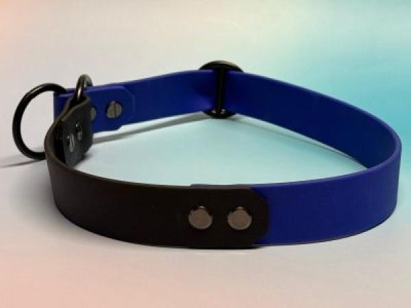 Zugstopphalsband zweifarbig 25 mm