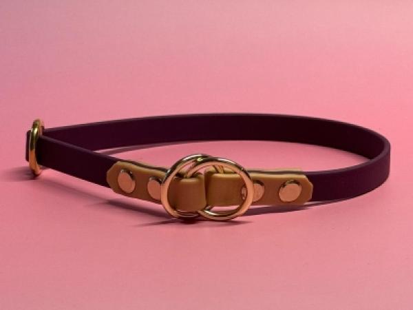 Zugstopphalsband doppelter Umschlag 13 mm