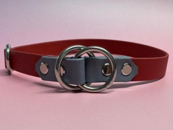 Zugstopphalsband doppelter Umschlag 19 mm